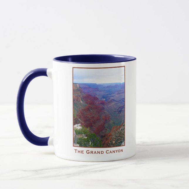 Arizona Grand Canyon South Rim Ceramic Mug (Gauche)
