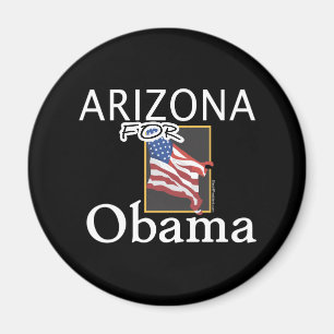 Arizona pour Obama Magnet