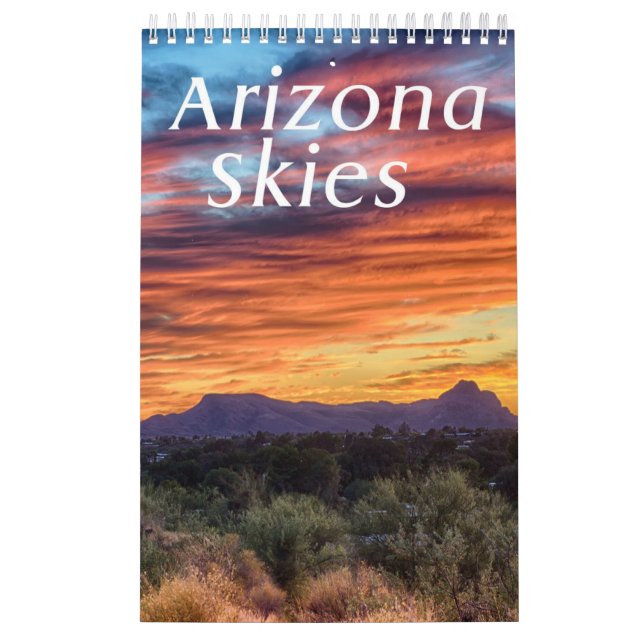 Arizona Skies petit calendrier simple page (Protection)