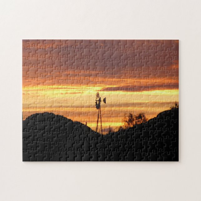 Arizona Sunset Jigsaw Puzzle (Horizontal)