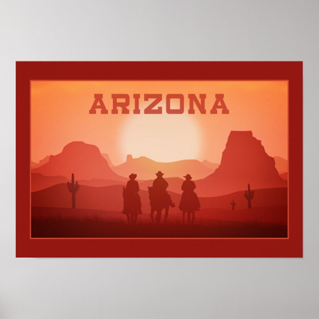 Arizona Sunset poster 1 (Devant)