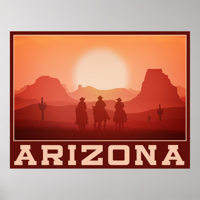 Arizona Sunset poster 2 (Devant)