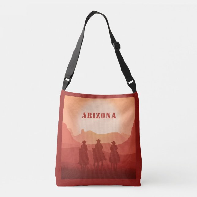 Arizona Sunset sacs texte personnalisés (Dos)