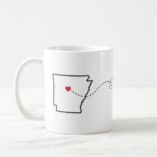 Arkansas au Minnesota - Coeur2Coeur Coffee Mug