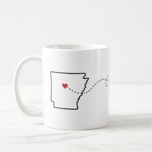 Arkansas en Oregon - Coeur2Coeur Coffee Mug