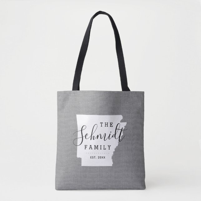 Arkansas Famille Monogram Sac fourre-tout (Devant)