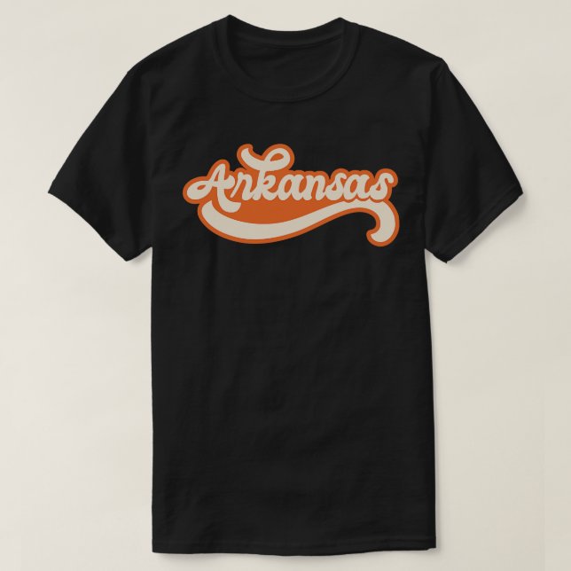 Arkansas Retro TShirt 1 (Design devant)