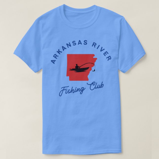 Arkansas River Fishing Club TShirt (Design devant)