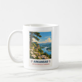Arkansas USA – Vintage Travel Mug