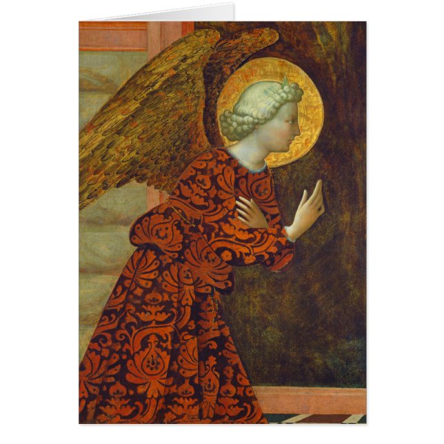 Arkhangel Gabriel, C. 1430 (tempera sur le (Devant)