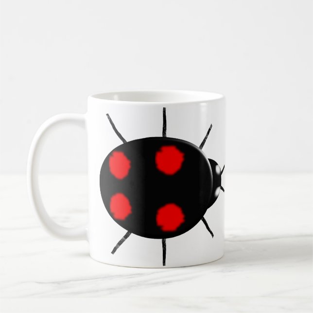 Arlequin Ladybird Mug (Gauche)