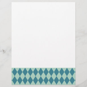 Arlequin marin et Turquoise