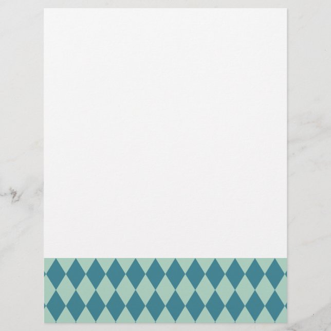 Arlequin marin et Turquoise (Devant)