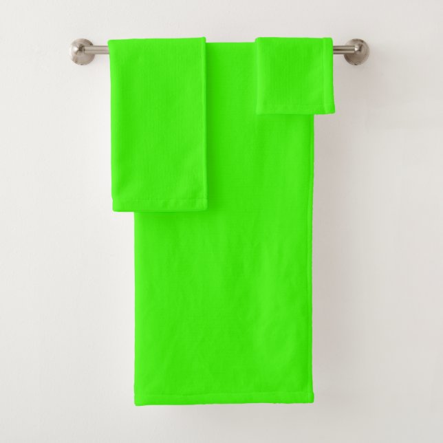 Arlequin Neon Vert Couleur Solide (En situation)