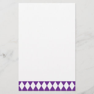 Arlequin Raisin et Blanc