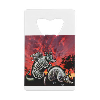Armadillos Red Sky