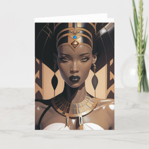 ARMANA QUEEN Carte de remerciements pliée