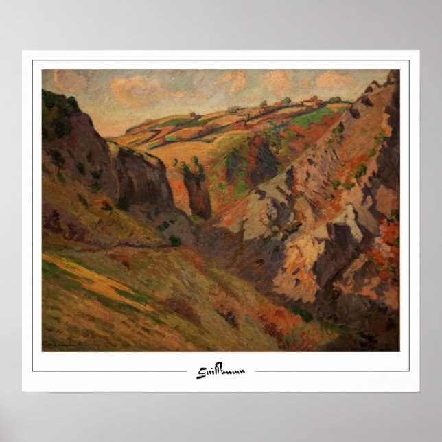 Armand Guillaumin Affiche d'art Zedign #15 (Devant)