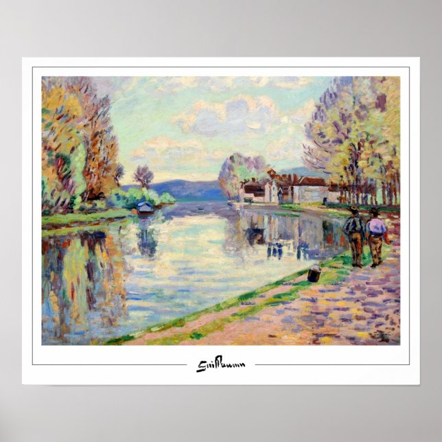 Armand Guillaumin Zedign Affiche d'art #188 (Devant)