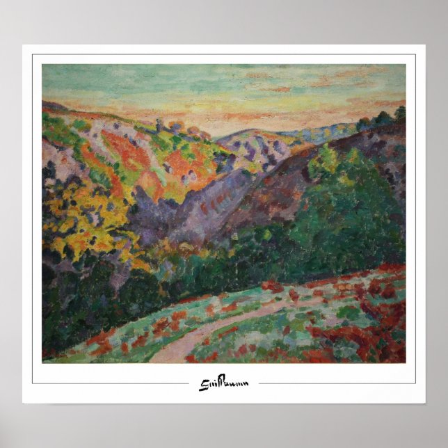 Armand Guillaumin Zedign Poster d'art #77 (Devant)
