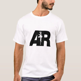 Arme à canon AR-15, T-shirt à carabine AR-15