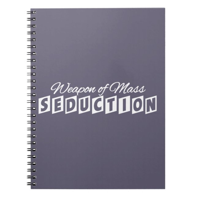 Arme de carnet personnalisé de séduction de masse (Devant)