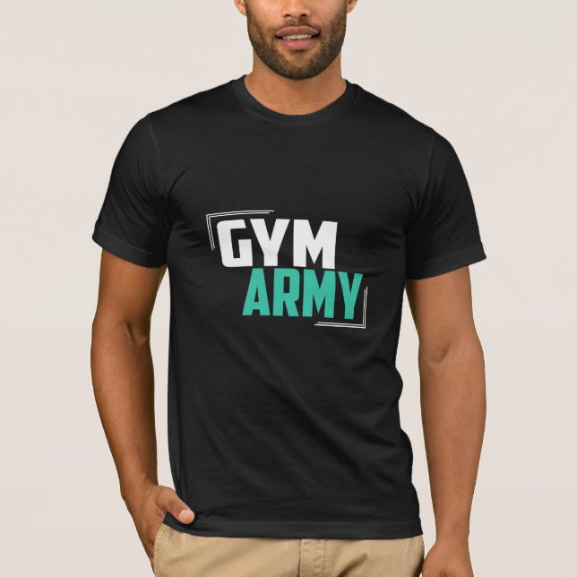 Armée De Gym - T-Shirt De Gym (Devant)