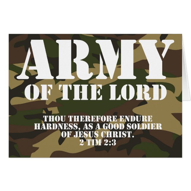 Armée du seigneur (Devant horizontal)