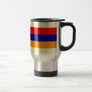 Arménie : Drapeau de la tasse de café arménienne