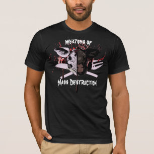 Armes de T-shirt d'obscurité de destruction