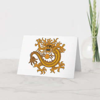 Armoiries chinoises (XVIIIe siècle) Carte de voeux