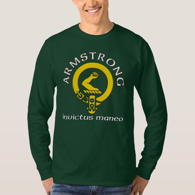 Armoiries d'Armstrong Invictus Maneo T-Shirt (Devant)