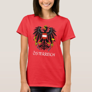 Armoiries d'Autriche ROUGE "Österreich" T-shirt