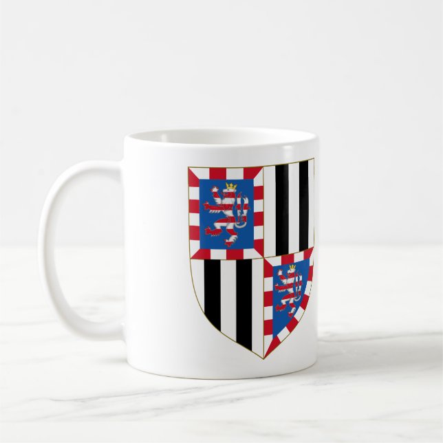 Armoiries De Battenberg Mountbatten Coffee Mug (Gauche)