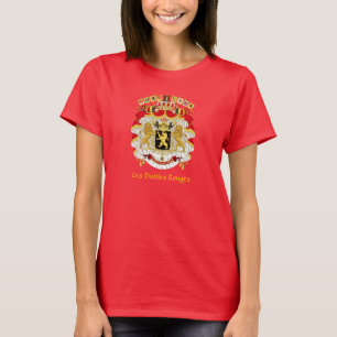Armoiries de Belgique Les Diables Rouges T-shirt