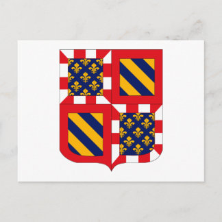 Armoiries de Bourgogne Carte postale