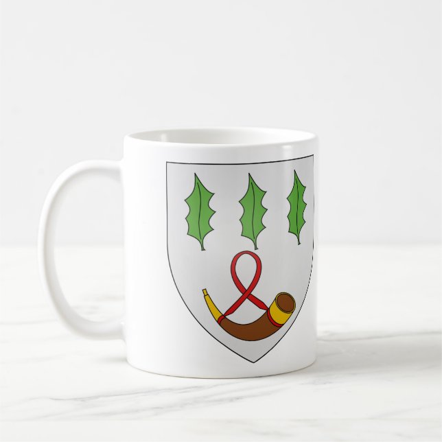 Armoiries De Burnett Of Leys Coffee Mug - Taille 1 (Gauche)