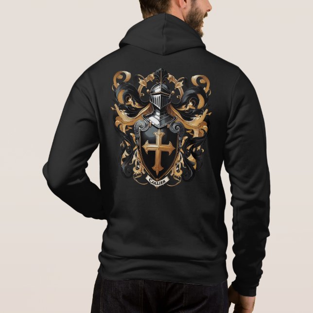 Armoiries de Collier Sweat - shirt à capuche (Dos)