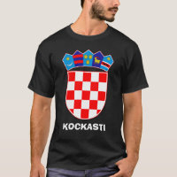 Armoiries de Croatie T-shirt Kockasti