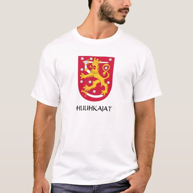 Armoiries de Finlande Huuhkajat T-Shirt (Devant)