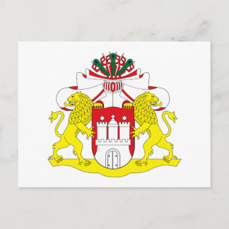 Armoiries de Hambourg Carte postale