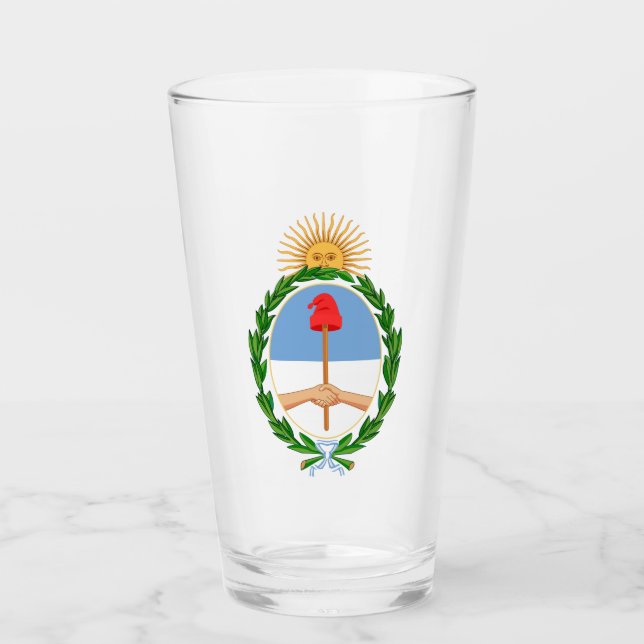 Armoiries de l'Argentine Verre (Devant)