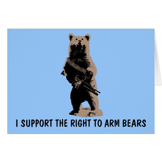 Armoiries de l'ours Grizzli Ours (Devant horizontal)