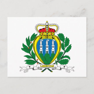 Armoiries de Saint-Marin Carte postale