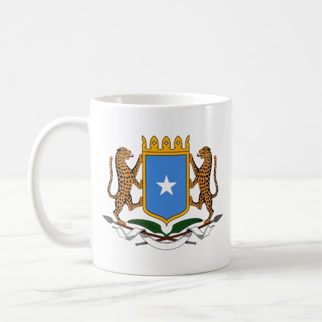 Armoiries de Somalie Mug de café (Gauche)