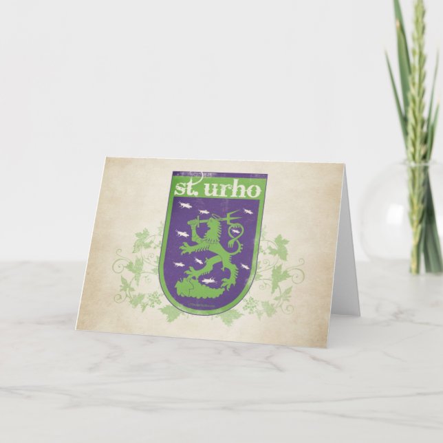 Armoiries de St. Urho - Carte (Devant)