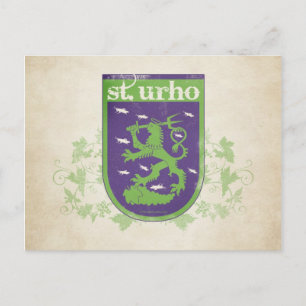 Armoiries de St. Urho - Carte postale