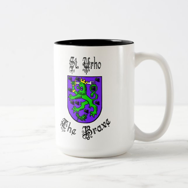 Armoiries de St. Urho Mug du patrimoine (Droit)