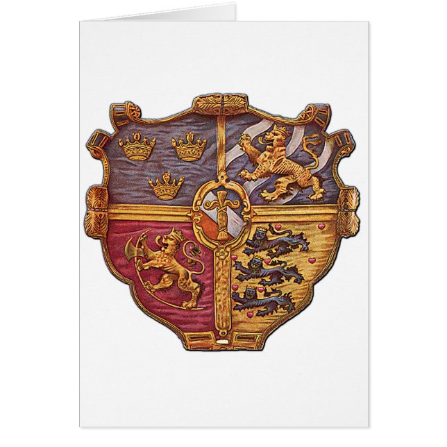 Armoiries de Suède (Devant)