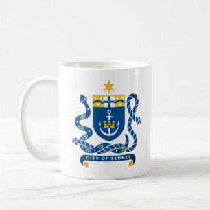Armoiries de Sydney, Australie Mug de café